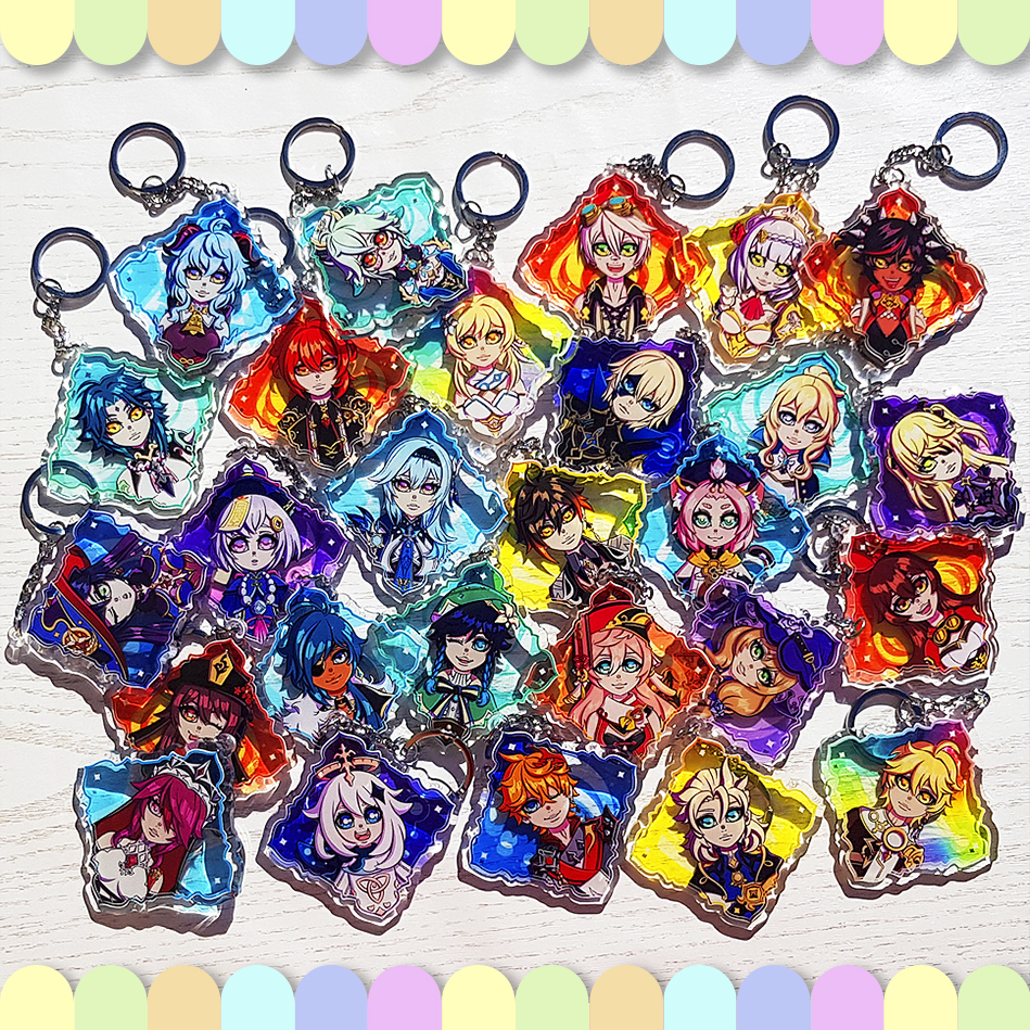 ImagenesTiendaGenshinLlaveros