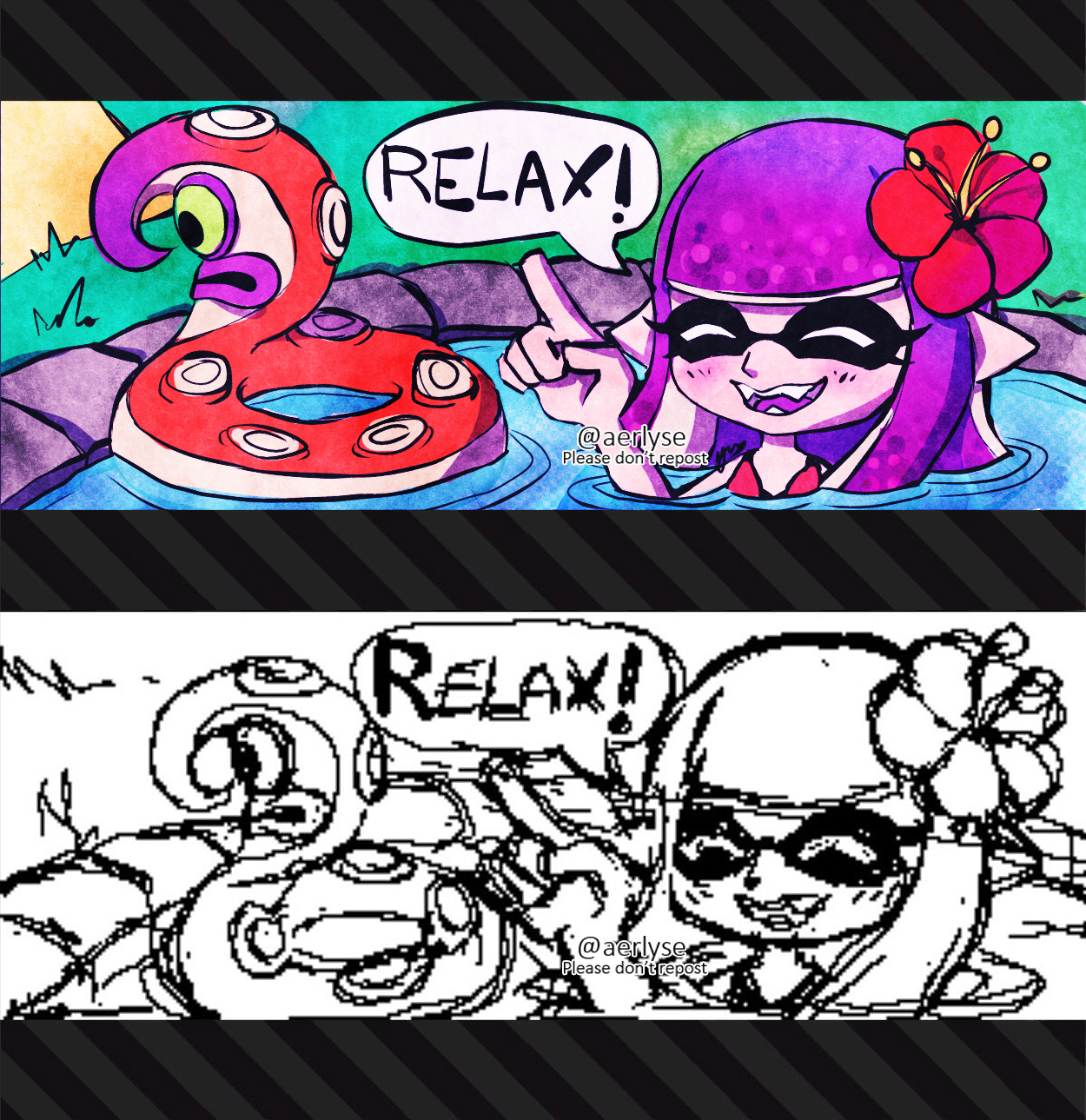 Splatfest Adventure vs Relax