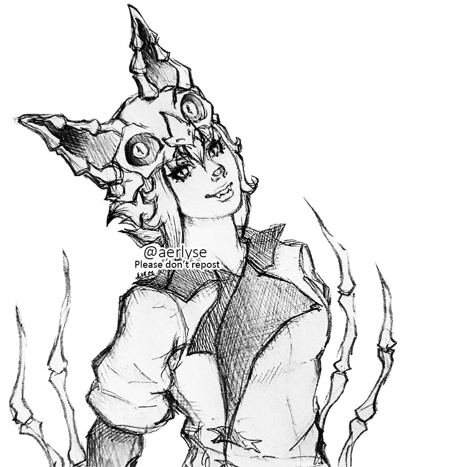 BocetoLapizScarletRealista