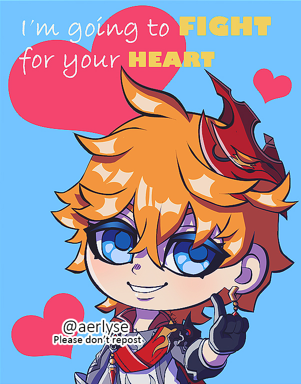 GenshinValentinesChildeCardIG