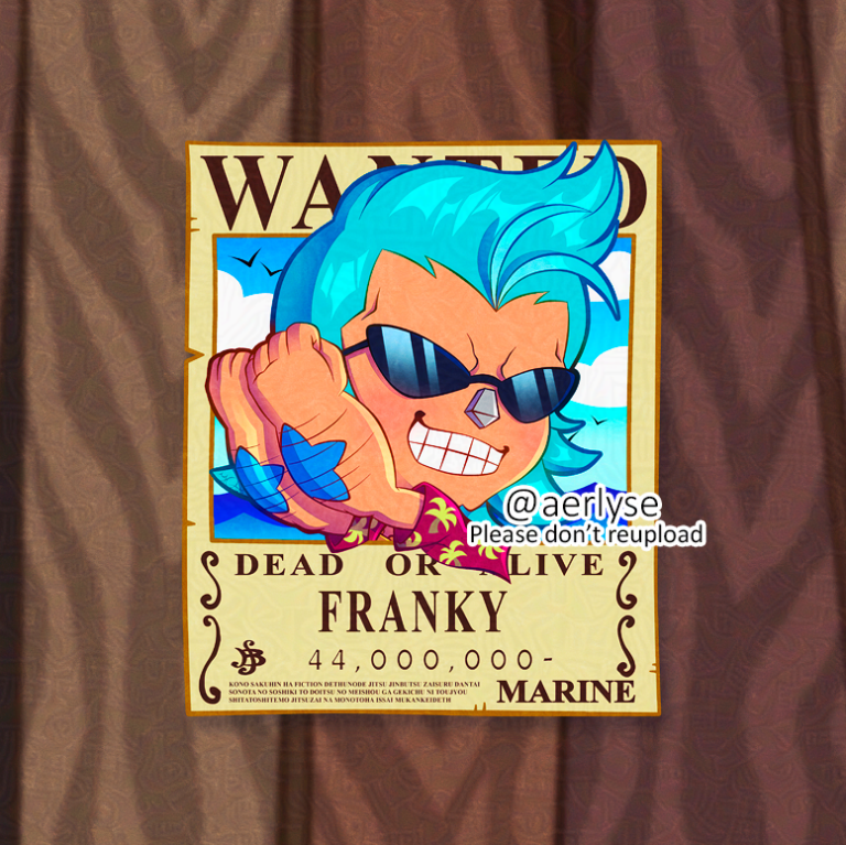 Franky Wanted Poster